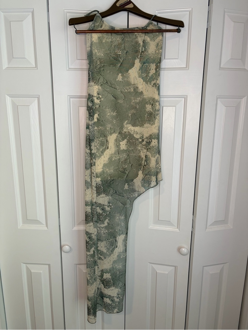 Bershka Asymmetrical Slip Dress